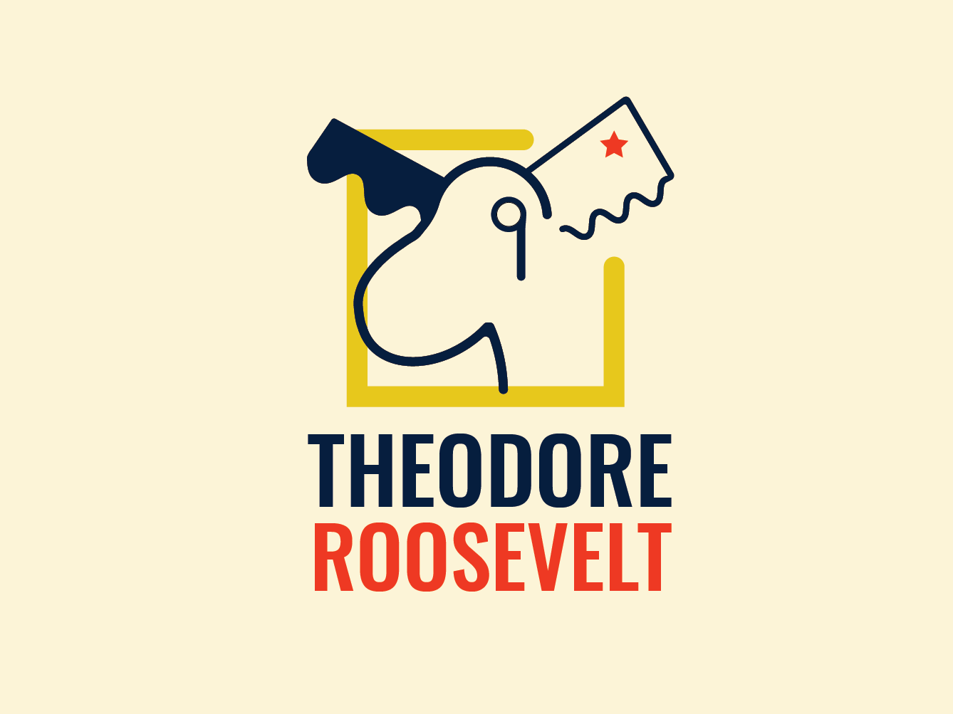Roosevelt Logo - Teddy Roosevelt Campaign Logo by Hunter Carter | Dribbble | Dribbble