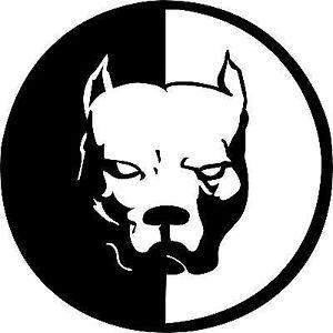 Pitbull Logo - Vinyl sticker car laptop PITBULL syndicate logo Dogs & Puppies ...