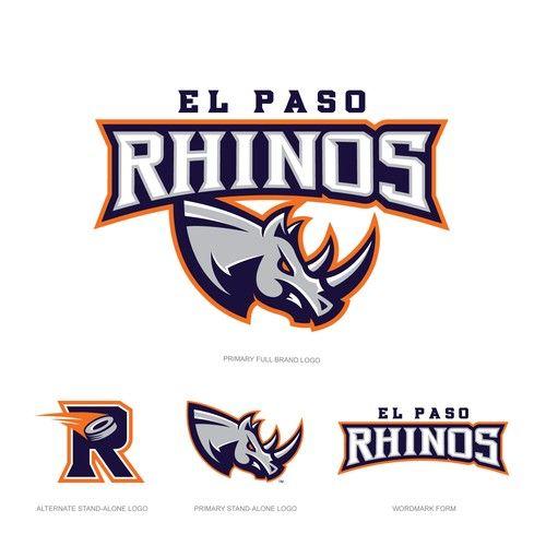 Paso Logo - Design a supplementary logo for the El Paso Rhinos! | Logo design ...