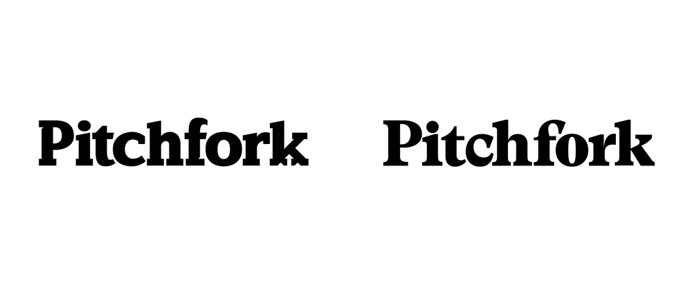 Type Logo - Brand New: New Logo for Pitchfork
