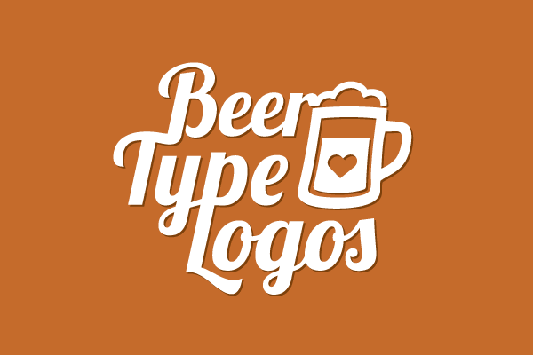 Type Logo - Beer Type Logos: Brewery Style Logo Designs Created From Font Names