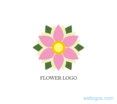Pink Flower Logo - Pink flower logo download | Vector Logos Free Download | List of ...