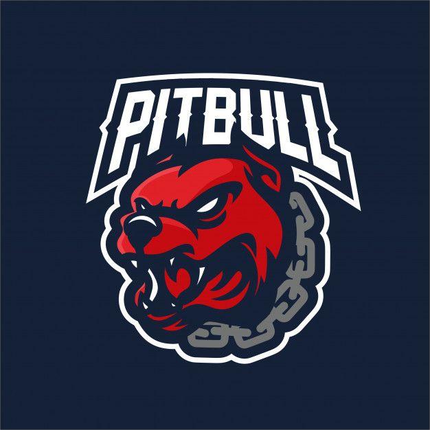 Pitbull Logo - Pitbull dog esport gaming mascot logo template Vector | Premium Download