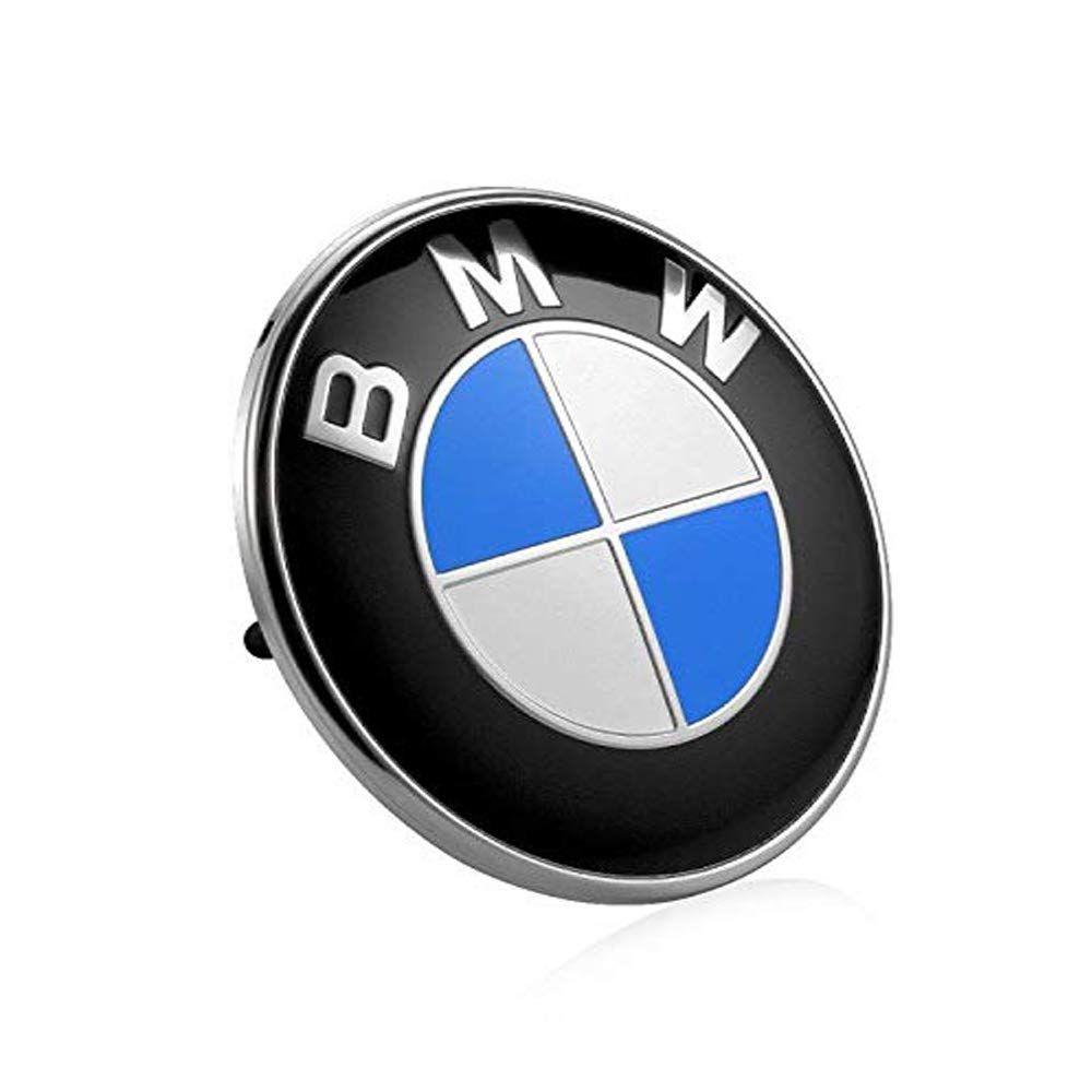 Sedan Logo - Amazon.com: Haocc Loud 74mm BMW 2 Pin Replacement Badge Emblem Logo ...