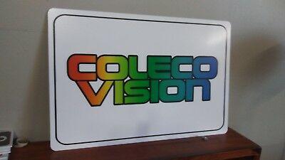 Coleco Logo - COLECO VISION LOGO Aluminum Sign 12