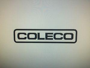 Coleco Logo - COLECO Vinyl Decal Sticker Colecovision BLACK or your color choice