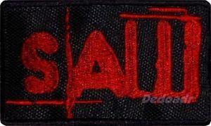 Saw Logo - Details about Saw Logo Embroidered Patch Horror Movie Jigsaw Kramer Billy  The Puppet Series 2