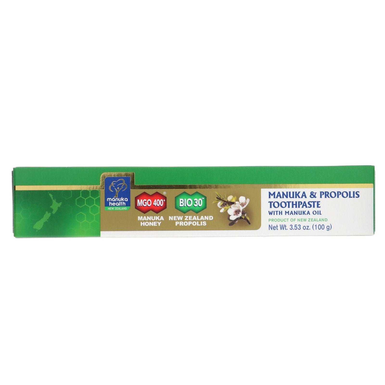 iHerb Logo - Manuka Health, Manuka & Propolis Toothpaste With Manuka Oil, 3.53 oz