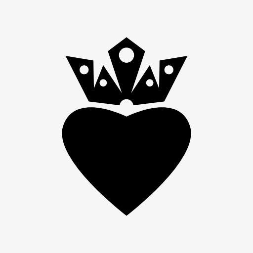 Crown-Shaped Logo - Heart-shaped Crown, Crown Clipart, Heart Shaped, Crown PNG Image and ...
