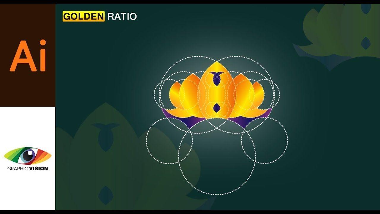 Crown-Shaped Logo - How to design a logo with golden ratio Lotus shaped Queen Crown
