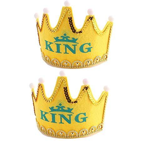 Crown-Shaped Logo - sourcingmap® Household Birthday Party Crown Shaped King Letter Bead