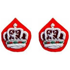 Crown-Shaped Logo - Royal Oman Polis Rank Crowns Patches Crown Shaped Logo, Royal Badge Bullion Embroidery, Military Crown Badge Product on Alibaba.com