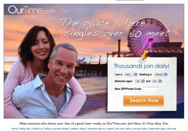 OurTime Logo - OurTime Login Page - Plus 3 Tips For Online Dating Over 50