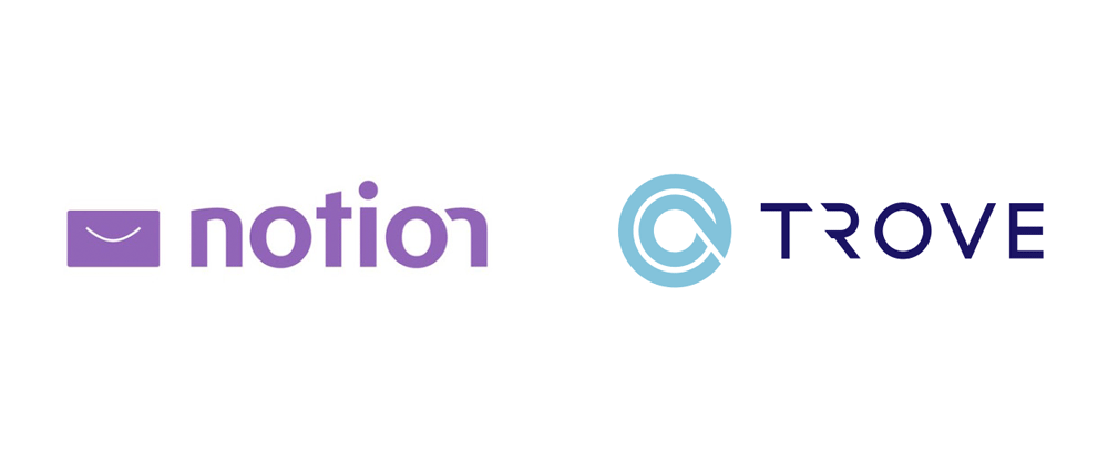 Notion Logo - Brand New: New Name, Logo, And Identity For Trove AI Done In House