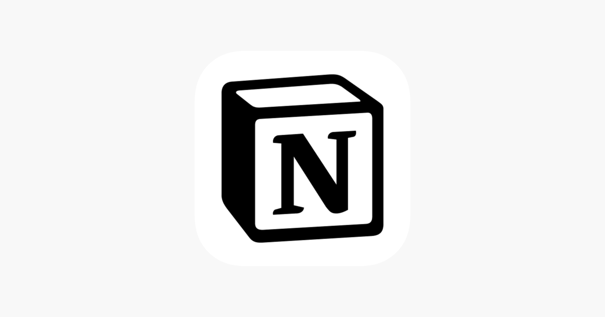 Notion Logo - Notion, Tasks, Wikis on the App Store