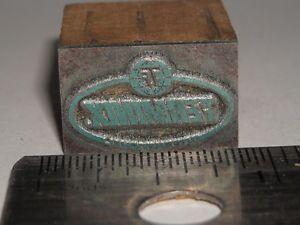 Terminix Logo - Vintage TERMINIX LOGO Printing Letterpress Printers Block ENGRAVED