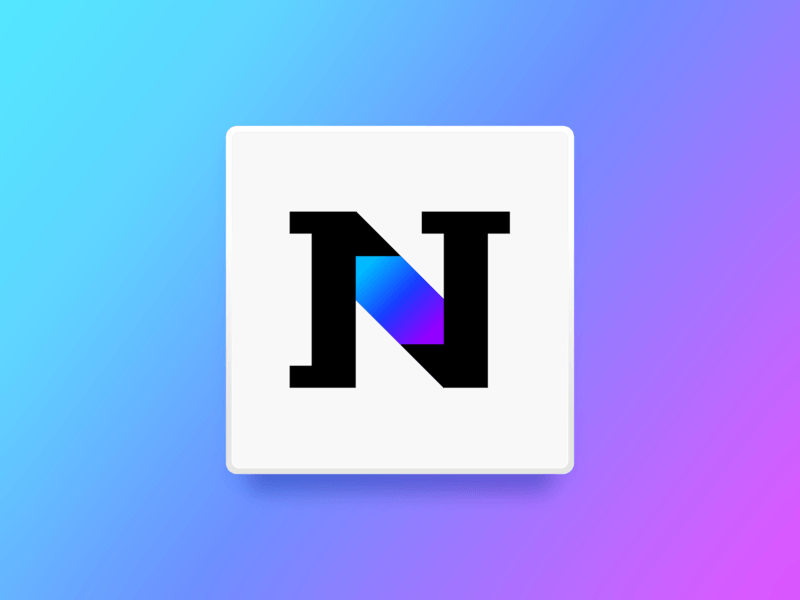 Notion Logo - Replacement Logo/Icon for Notion by Udon Rokuze | Dribbble | Dribbble