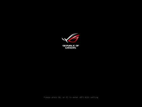 ASUSTeK Logo - ASUS ROG MAXIMUS X HERO BIOS - YouTube