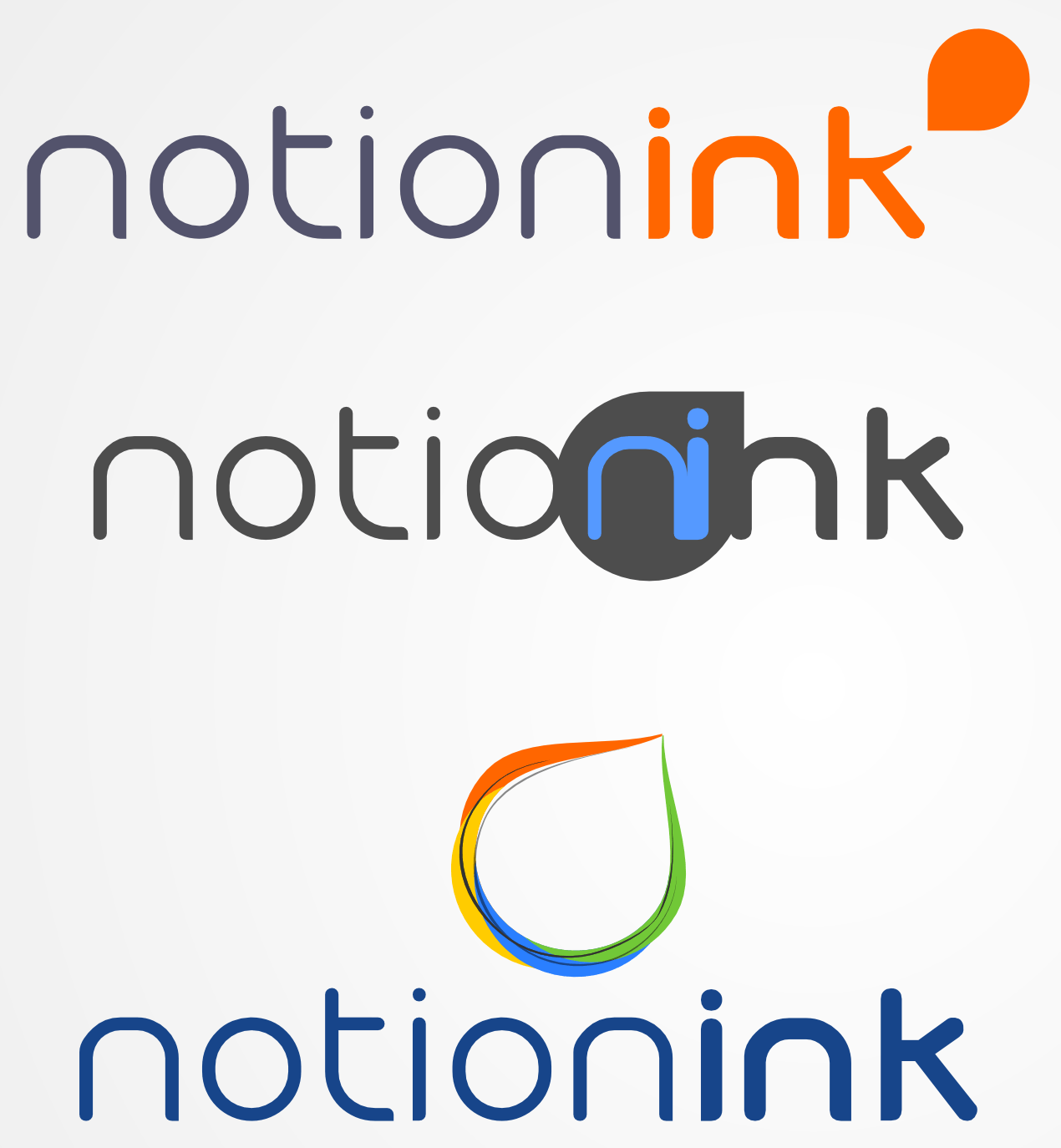 Notion Logo - Notion Ink logo concept
