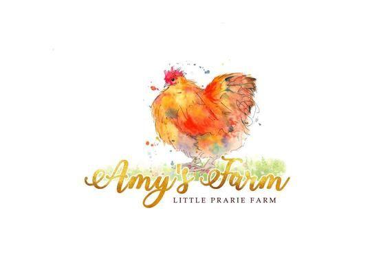 Hen Logo - Hen Logo Chicken logo Farm logo Farm animals Chicken | Etsy