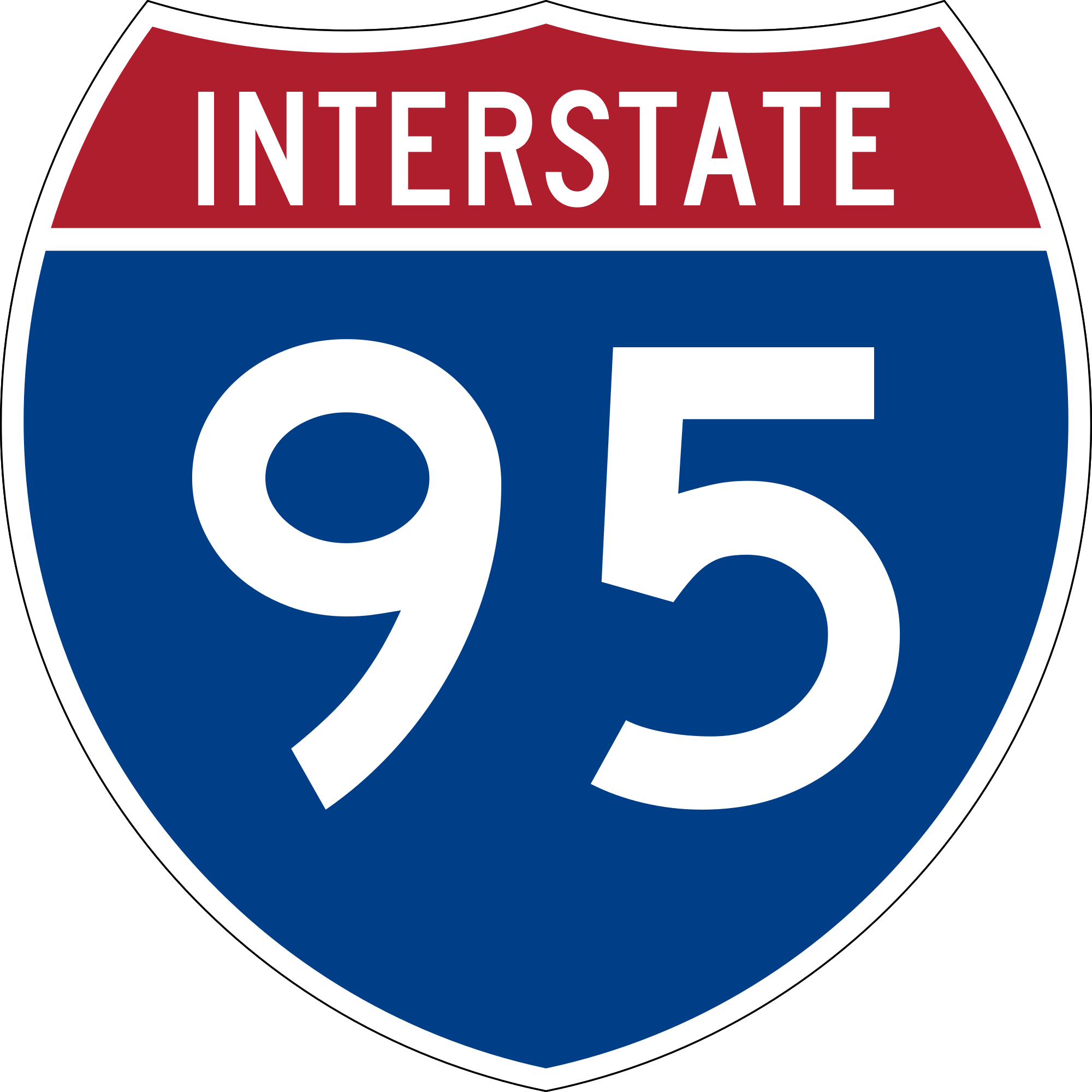 Interstate Logo - File:I-95.svg - Wikimedia Commons