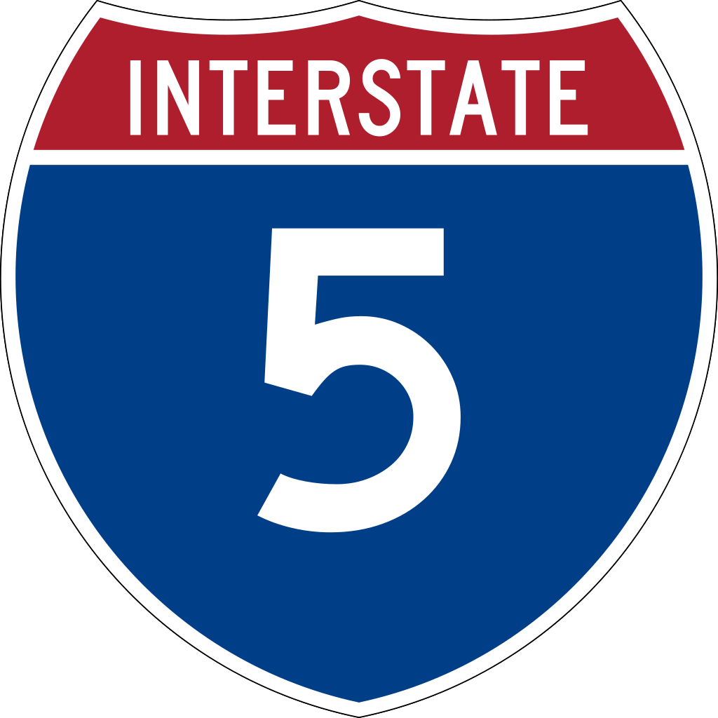 Interstate Logo - File:I-5.svg