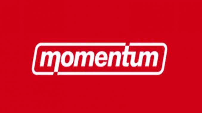 Momentum Logo - Join Momentum's #Unseat the Tories campaign