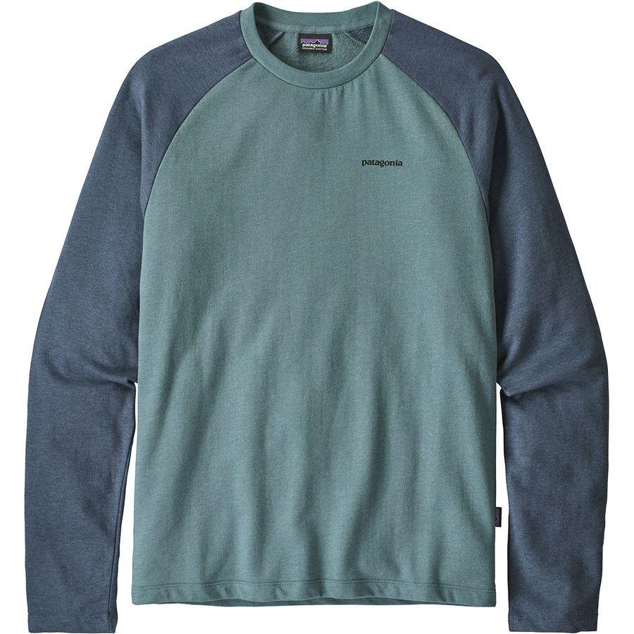 Backcountry.com Logo - Patagonia P-6 Logo Lightweight Crew Sweatshirt - Men's | Backcountry.com