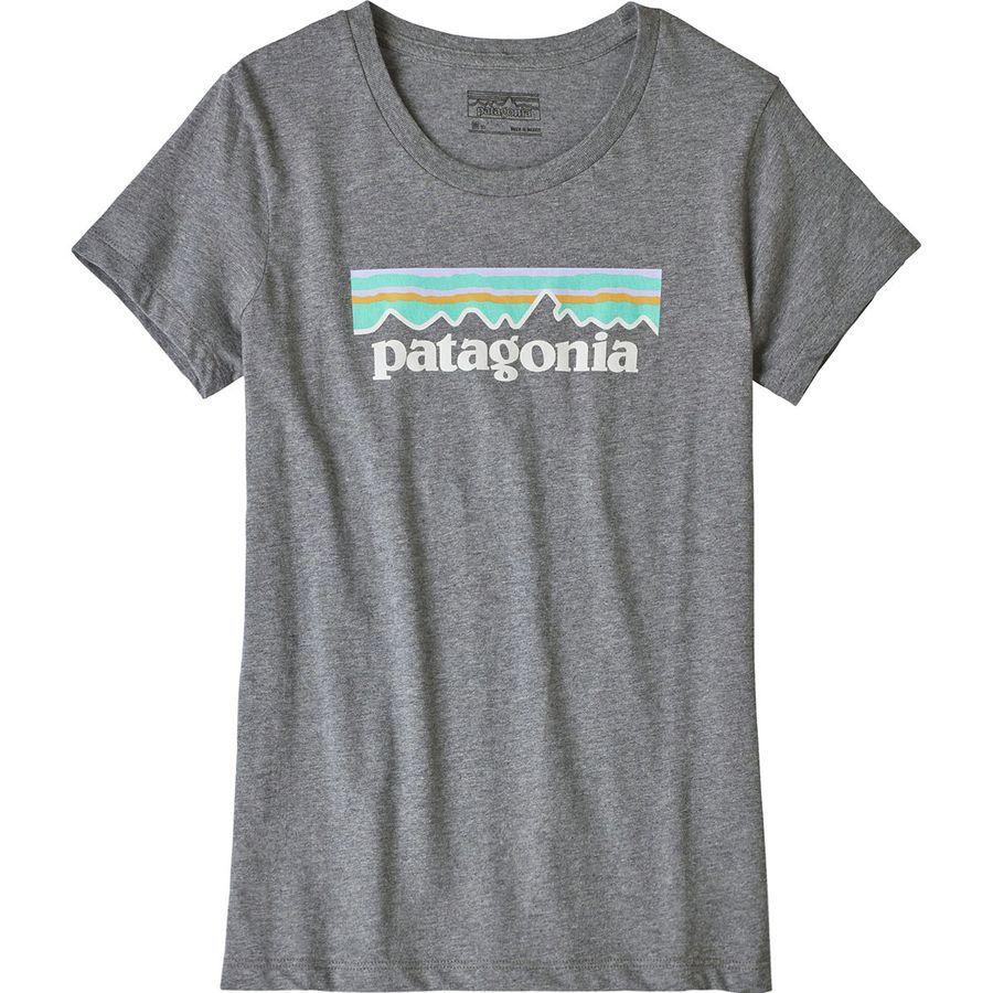 Backcountry.com Logo - Patagonia Pastel P-6 Logo T-Shirt - Girls' | Backcountry.com