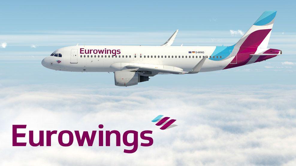 Eurowings Logo - New Eurowings Brand Painted Up On First Aircraft