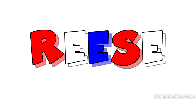 Reese Logo - United States of America Logo. Free Logo Design Tool from Flaming Text