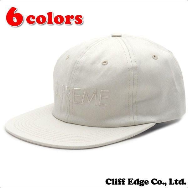 Tonal Logo - Cliff Edge: SUPREME Tonal Logo 6-Panel (6 Panel Cap) 265-000582-012 ...