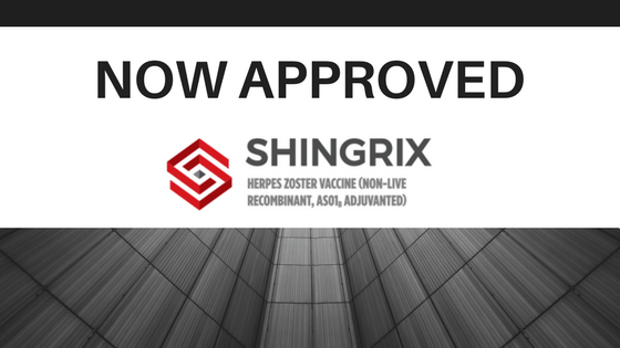 Shingrix Logo - Now Approved: Shingrix - Mahesh S. Ochaney, M.D.