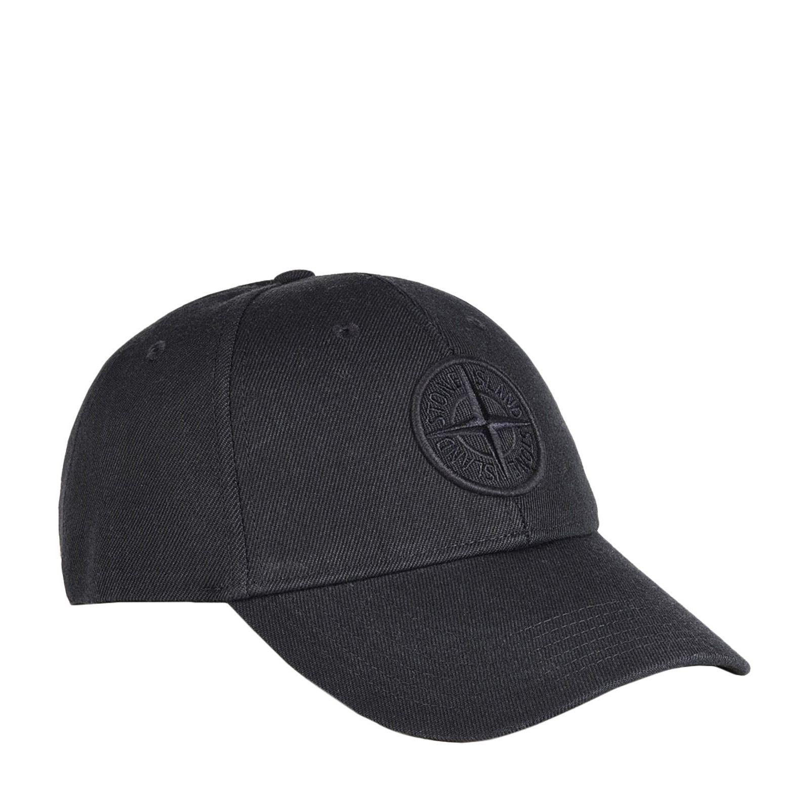 Tonal Logo - Stone Island Tonal Logo Cap (Navy) 691599175.V0026