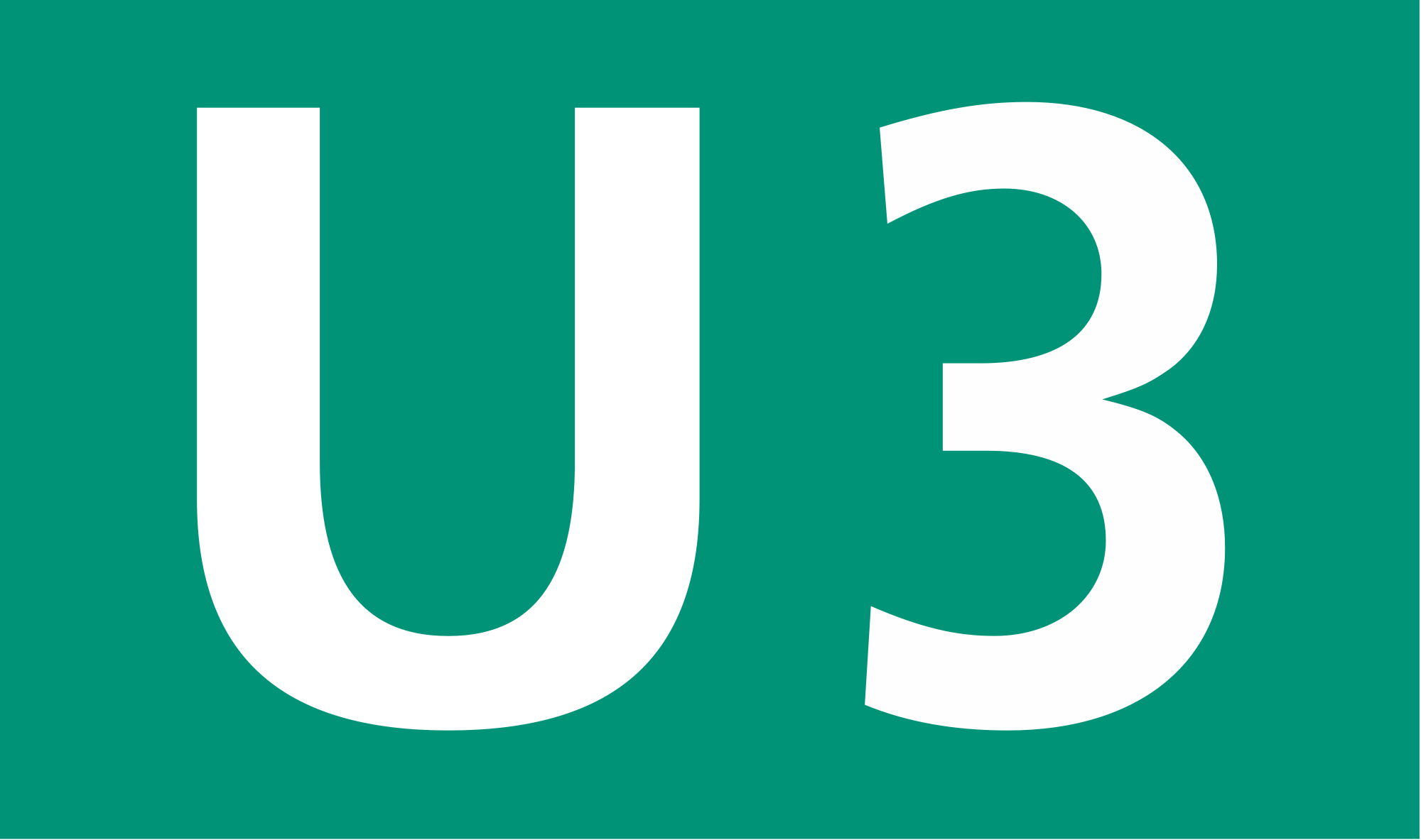 U3 Logo - File:Berlin U3.svg - Wikimedia Commons