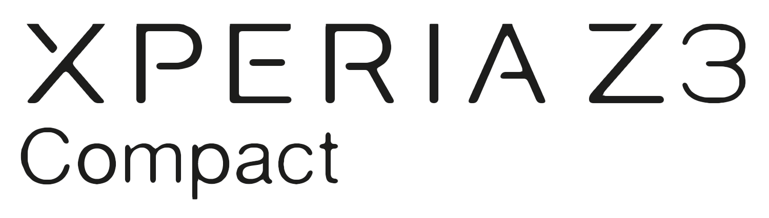 Xperia Logo - File:Xperia Z3 Compact logo.png - Wikimedia Commons