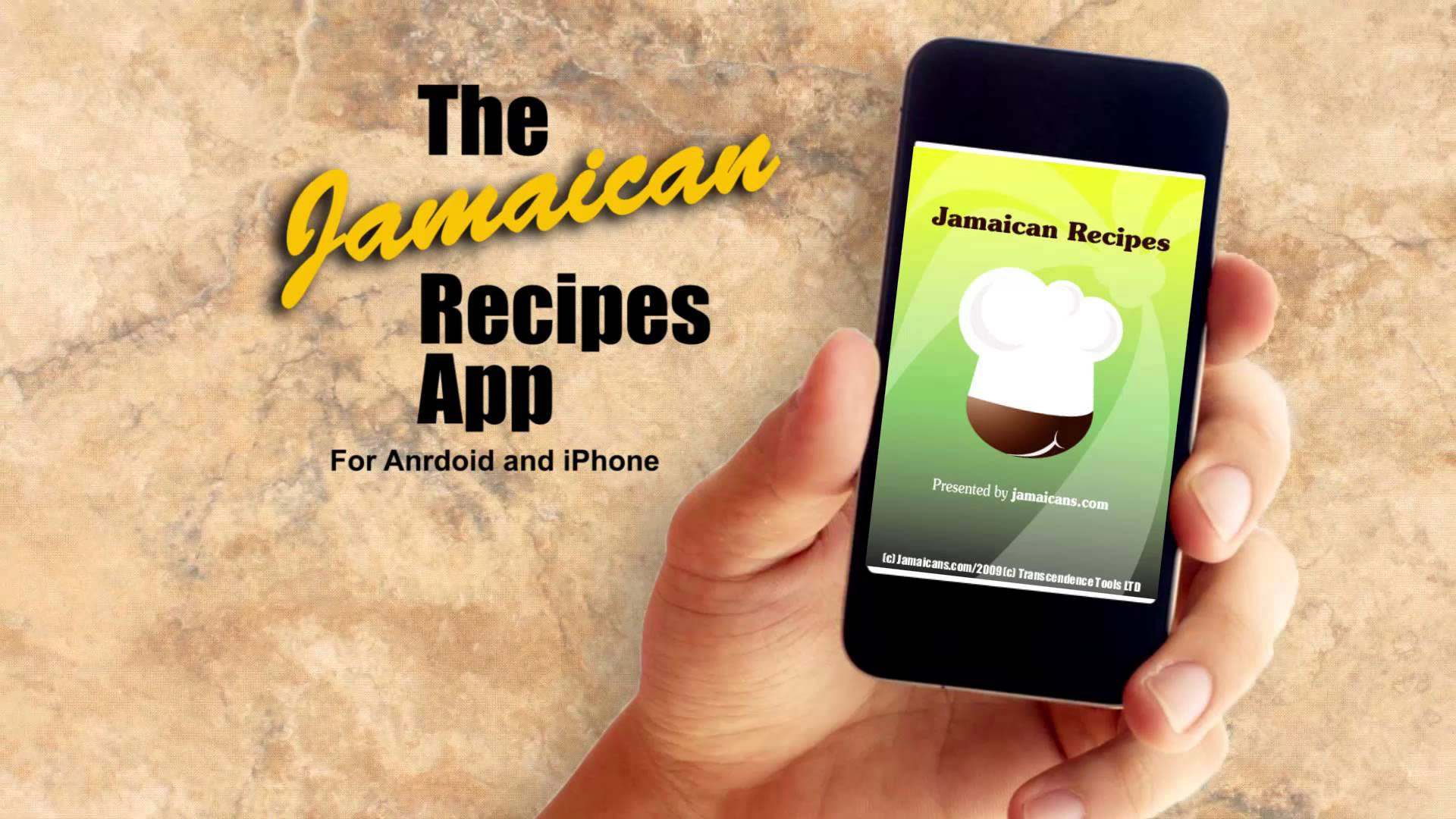 Jamaicans.com Logo - The Jamaican Recipes App - by Jamaicans.com (30 Second Commercial ...