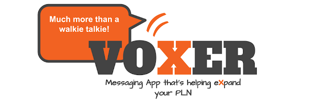 Voxer Logo - Fab Find Friday: Voxer (Expand Your PLN)