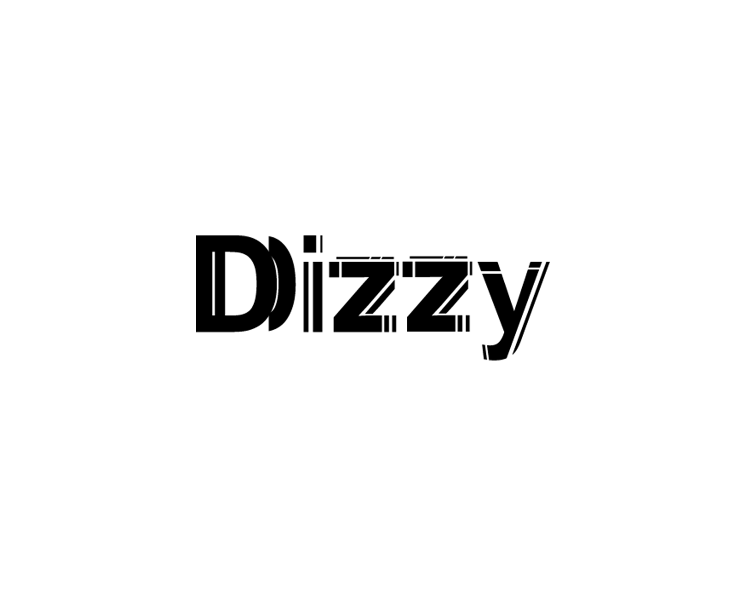 Dizzy Logo - Modern, Personable, Clothing Logo Design for Dizzy
