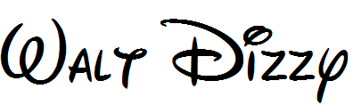Dizzy Logo - Walt Dizzy logo.png