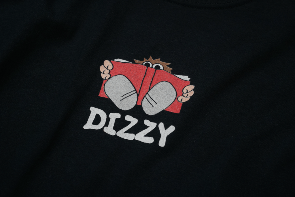 Dizzy Logo - Dizzy Logo Tee Black