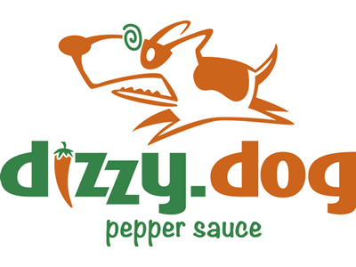 Dizzy Logo - Dizzy Dog Pepper Sauce logo by The Logo Factory | Dribbble | Dribbble