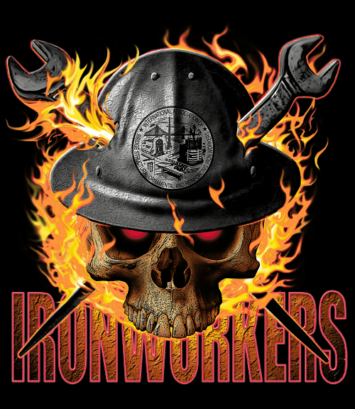 Ironworker Logo - Ironworker Logo Skull Hardhat. Iron workers. Iron, Iron work