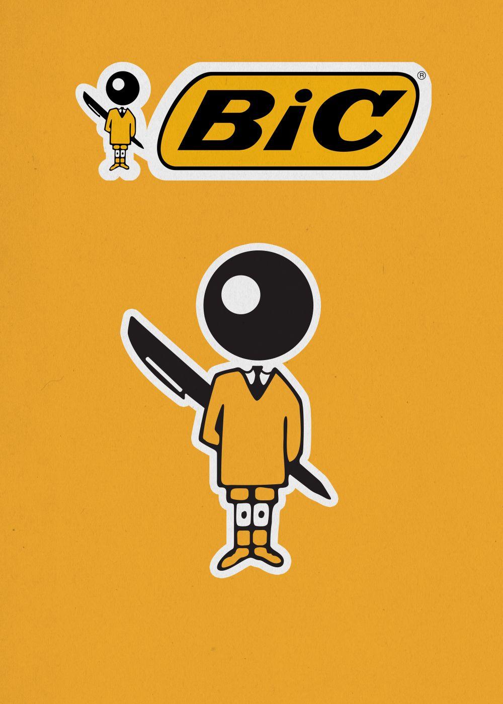 BIC Logo - Bic Man on Behance