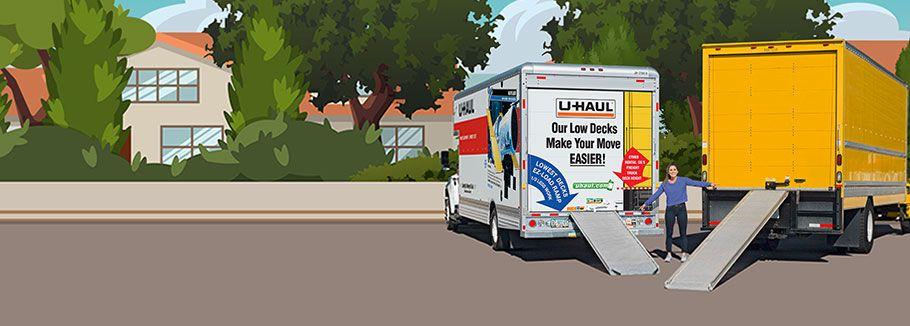 U-Haul Logo - U Haul Truck Rentals. Moving Trucks For Local And One Way Moves