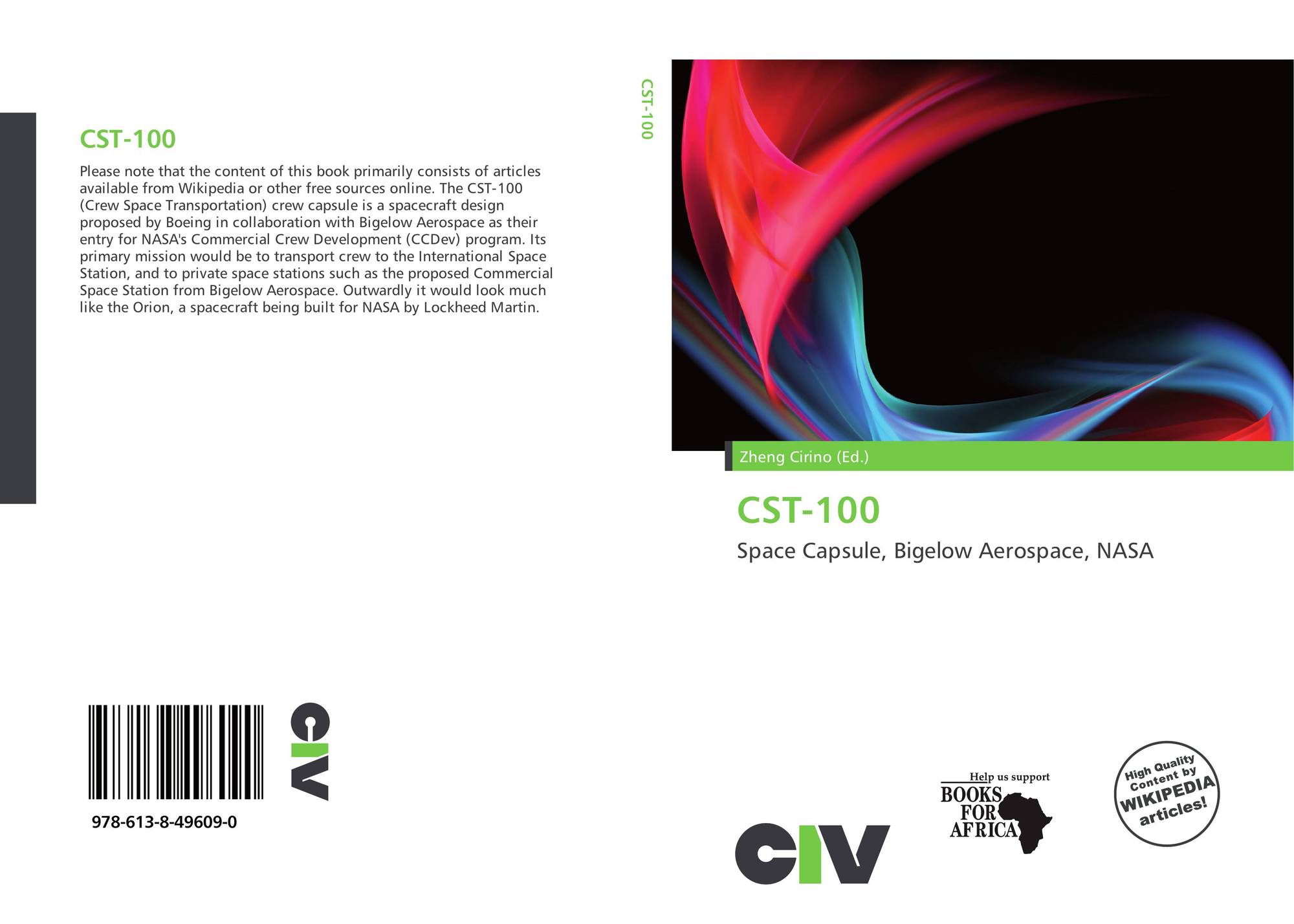 CST-100 Logo - CST-100, 978-613-8-49609-0, 6138496094 ,9786138496090