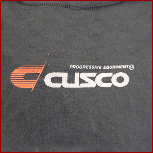 Cusco Logo - CUSCO T-SHIRT: CUSCO LOGO W/LSD (BLACK/L)-optionsauto.com