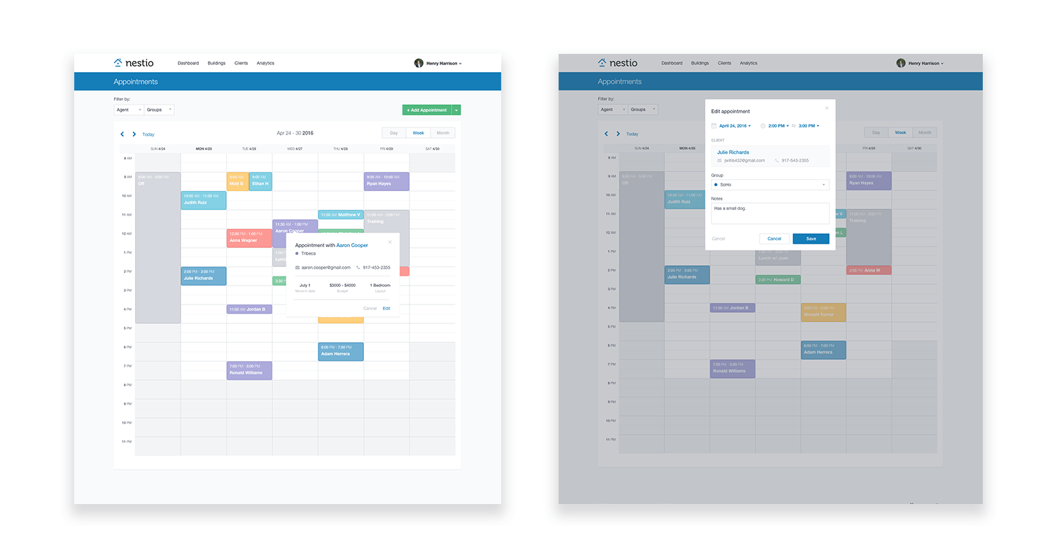 Nestio Logo - Calendar and Clients for Nestio — Kathleen Urvalek