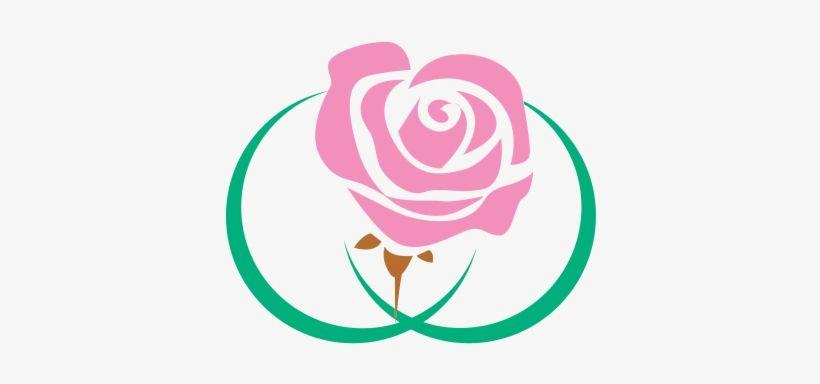 Pink Flower Logo - Pink Flower Clipart Logo - Rose Flower Logos - Free Transparent PNG ...