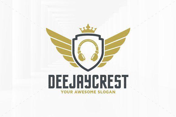 Crest Logo - DJ Logo Design Template Music Producer Logos Remarkable Dj Templates ...
